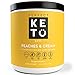 Produktbild Perfect Keto Base Exogenous Ketone Supplement - Beta-Hydroxybutyrate (Bhb) Salts Developed To Burn Fat, Increase Energy And Kickstart Ketosis. Peaches & Cream Flavor (211G)