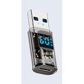 LivX Revolution USB 3.2 to Type C D&ouml;n&uuml;şt&uuml;r&uuml;c&uuml; 60W Hızlı Şarj 10Gbps Veri Transferi Dijital Ekran OTGGF