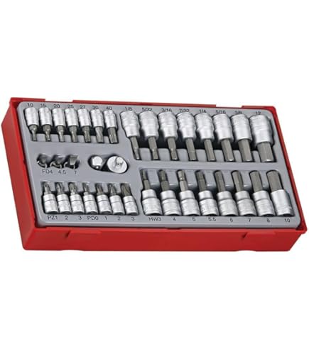 40 Piece 3/8in Square Drive Socket Set