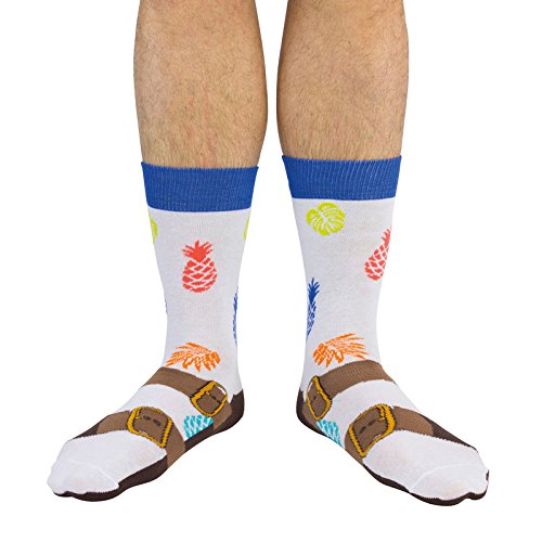 Preisvergleich Produktbild Sandale Socken für Männer im Paar - Sandale Strumpf Modesünde