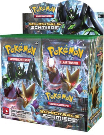 Preisvergleich Produktbild Pokemon XY10 Schicksalsschmiede Booster - Display mit 36 Booster - deutsch