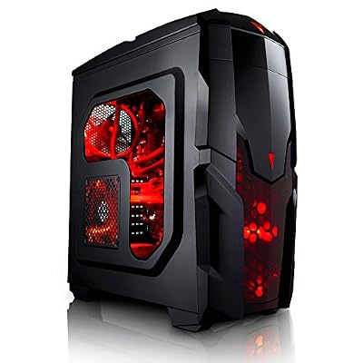 Megaport PC Gamer 6-Core AMD FX-6100 6x 3,30 GHz • GeForce GTX1050Ti • 8 Go DDR3 1600 MHz • 1 To • Windows 10 Unité centrale • ordinateur de bureau • pc gaming • pc pas cher • ordinateur gamer