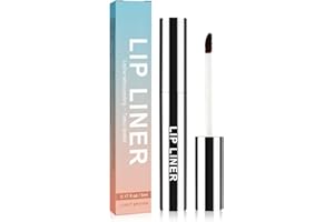 DEARDIARY Matita labbra rimovibile, macchia del labbro Peel Off, impermeabile rimovibile Lip Liner, linee del labbro Plump Lip Liner, lunga durata Peel Off Lip Liner (Light brown)