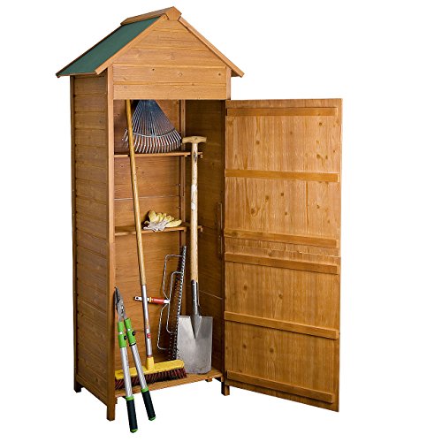 Preisvergleich Produktbild Rotfuchs® Geräteschuppen Gerätehaus Geräteschrank Holz GTS01