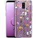 Produktbild OOH!COLOR Collection 2019 Handyhülle kompatibel mit Samsung Galaxy S9 Plus Hülle Silikon mit Muster transparent dünn Schutzhülle durchsichtig Case für Samung S9 Plus G965F Blumen-Liane (EINWEG)