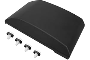 AUGREX Exterior Pillar Moulding Trim Left Driver Side, Under Fuel Door Trim Cladding Fit for Ford Transit 150 250 350 2015 16 17 18 2019 Replace BK3Z6129077AA BK3Z6129077AB BK3Z 6129077-AC BK3Z6129077-AE