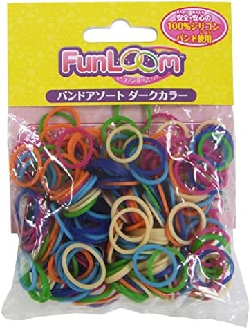 FunLoom Rubber Band Bracelet Variety Band (Dark)