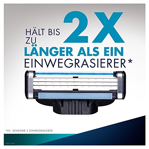 Gillette Mach3 Rasierklingen Für Männer, 20 Stück