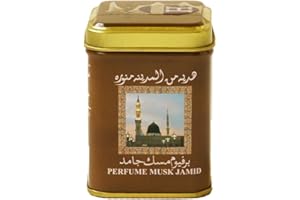 HEMANI Musk Jamid solid (Almizcle) perfume- ambientado sólido de 25 grs