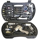 JBM 52331 - Kit herramientas neumáticas pistola y carraca neumática con accesorios