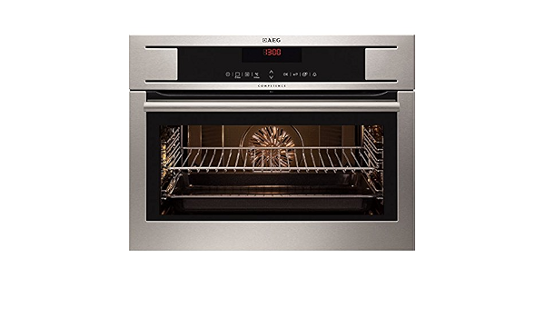 AEG KE8404101M Forno elettrico 43L A+ Nero, Acciaio inossidabile :  Amazon.it: Grandi elettrodomestici
