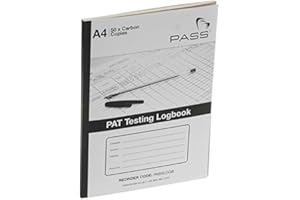 KPPEX PASS PAT Testing Logbook - Carbon Copy (Branded)