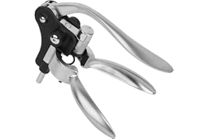 BHUUNO Aufee Hebelkorkenzieher, Weinflaschenöffner Zinklegierung Manueller Weinöffner 16 * 9 * 18 cm Werkzeug für Zuhause, Hotels, Bars