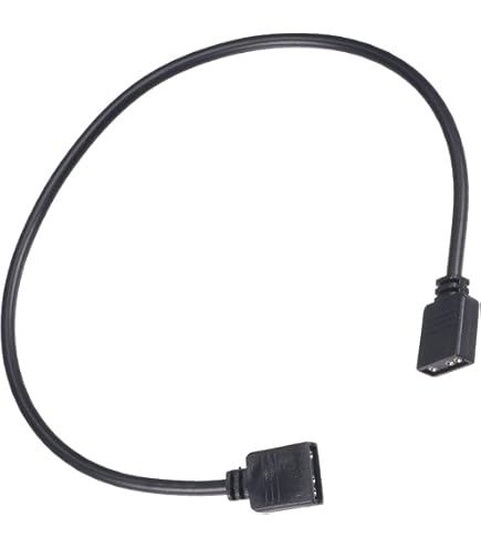 5V 3PIN ARGB Cavo Splitter, 3Pin ARGB da 1 a 4 RGB Cavo Splitter Connettore, Splitter Connettore ARGB 3Pin da 1 a 4 per Strisce LED RGB,30cm, per dissipatore CPU e ventola ARGB 5 V
