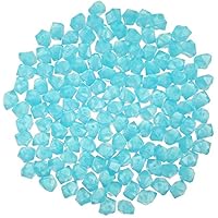 N/U 300 Stücke Leuchtsteine Leuchtende Kieselsteine Leuchtkiesel Farbig Floureszierende Pebble Steine für Gehwege…