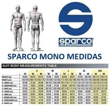 Mono Sparco Track KS-1 TG. XXL Black
