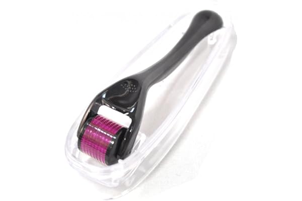 Boolavard Roller Derma + Housse de Voyage Gratuit - Alliage de Titane Micro Needle Roller - 0.5mm 1.0mm 1.5mm 2.0mm 2.5mm Longueur d'aiguille - 540 Aiguilles