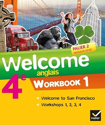 Hatier Welcome Anglais 4e éd. 2013 - Workbook (2 volumes): Workbook (en 2 volumes)