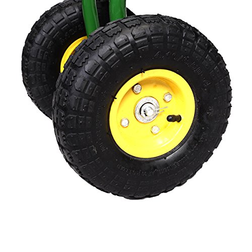 FDS Rolling Garten legen Arbeits-Sitz mit schweren Pflicht Werkzeugablage Garten-Pflanzen - 8