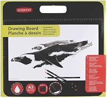 Derwent Drawing Board Acrylic Waterproof A3 Board with Grid Reference Points and Easy Carry Handle