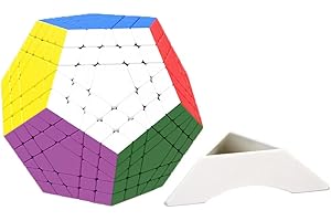 OOSTIFUN Gobus ShengShou 5x5 Megaminx Dodecaedro 5x5 Gigaminx megaminx Cube 12 Superficie, dificultad de 5 estrellas (sin calcomanías)