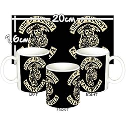Hijos De La Anarquia Sons of Anarchy Samcro Redwood Original Men of Mayhem A Taza Mug