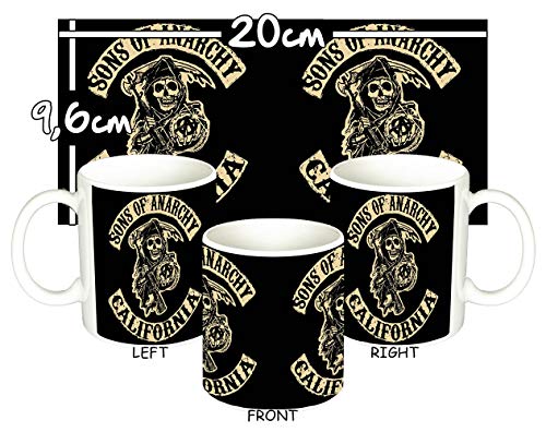 Hijos De La Anarquia Sons of Anarchy Samcro Redwood Original Men of Mayhem A Taza Mug