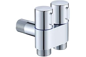 FEEGOW PER G1/2 1 pollice due out doppio controllo lavatrice rubinetto WC valvola triangolo