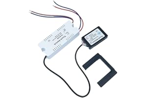 HWYDO 220V On/OFF Miroir isolement commutateur tactile pour Energy Saving lampe LED