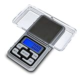 Balanza de Precision 0.01 gr 200 gr Bascula Digital Bolsillo Peso para Joyeria