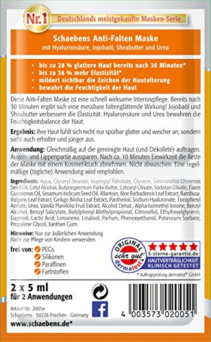 Schaebens Anti-Falten Maske, 15er Pack (15 x 10 ml) - 2