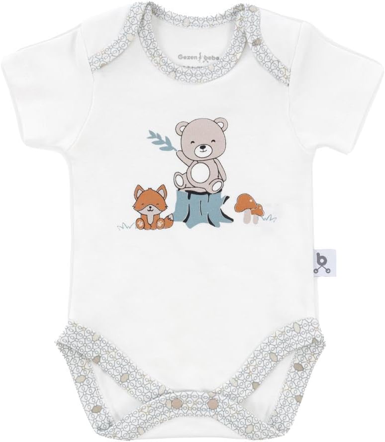 Gezenbebe Hero Bebekler İçin Kısa Kol Body