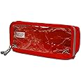 GIMA E4 Rectangular Pouch Long with Window, Red