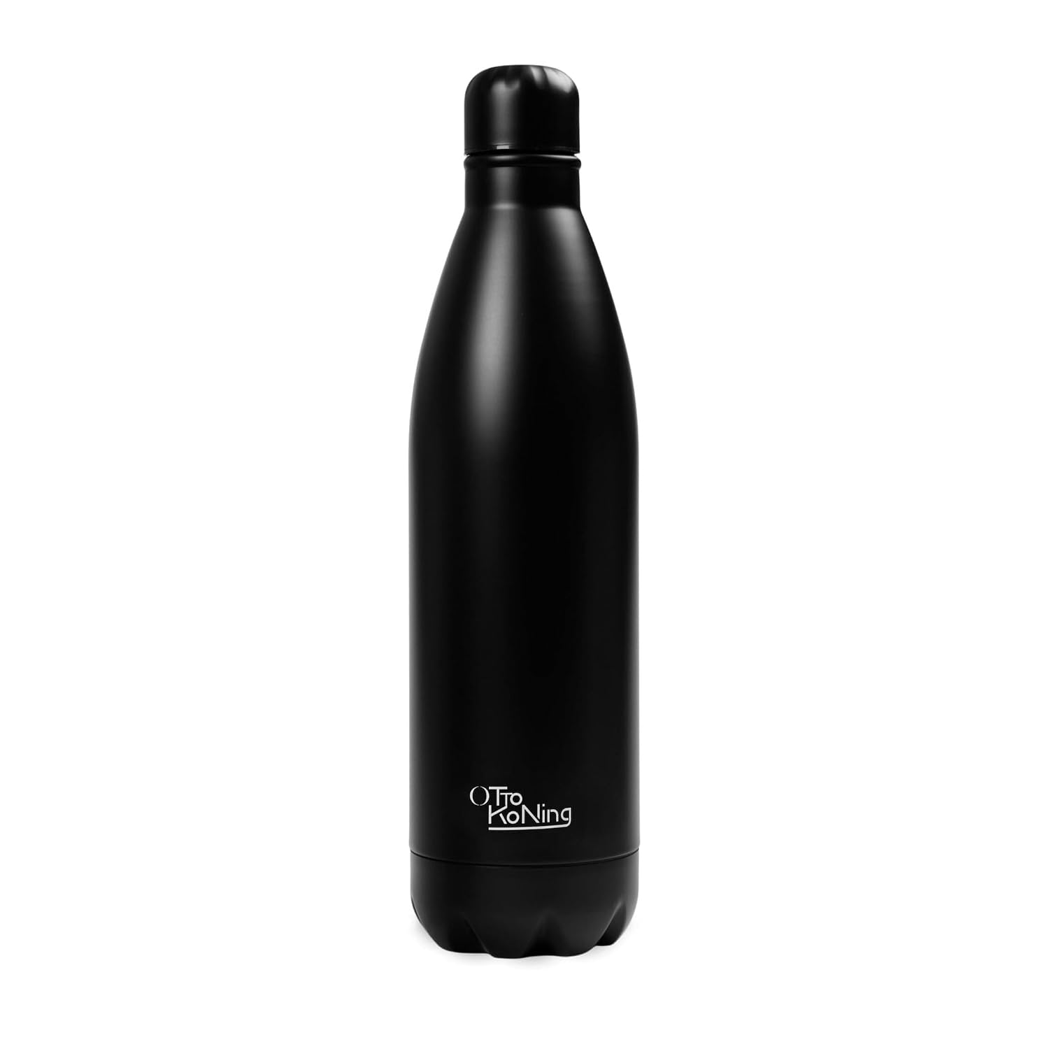 OTTO KONING Borraccia Termica 1 Litro Acciaio Inox, Doppia Parete | Doppia parete sottovuoto, freddo 24 ore, caldo 12 ore, senza BPA e ftalati, antigoccia per sport, ufficio, scuola