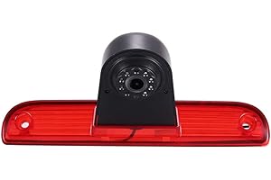 DYNAVSAL 1280*720 Pixel 1000TV linee Super HD Telecamera Auto Posteriore, Visione Notturna IR Telecamera Retromarcia per Fiat Ducato X250 X290 Bus Kasten/Peugeot Boxter/Citroen Jumper/Transporter Van