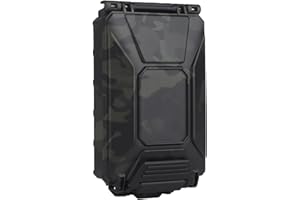 TS TAC-SKY Taktisches Outdoor-Tool Taktische Batterie Nylon Tragetasche Airsoft CS Jagdausrüstung for CR2032/AAA/18650/18350/CR123A Batterie Taktische MOLLE Batteriebox for CR2032(E)