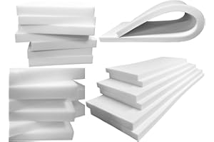 A ATH COLLECTION Upholstery Foam Sheet Premium Quality Cut to Any Size for All type Cushioning Bench, Stool | Window Seat Pads | Sofa, Dinning Chair Pads Replacement Pet Bed (72" x 24" x 1")