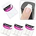 Beauty French Manicure Nail Art Form Fringe Guides Sticker DIY Stencil (Type 2)