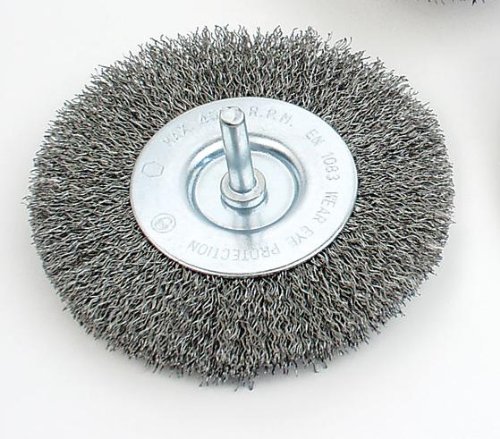 Mannesmann Stahldraht-Scheibenbürste 100 mm fein, M 439-F-100