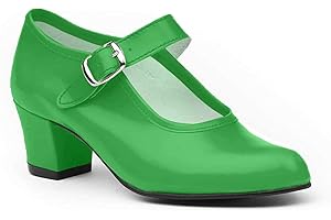 ANGELITOS Zapatos Flamenca para Niña y Mujer, Mod. 302, Calzado Made in Spain