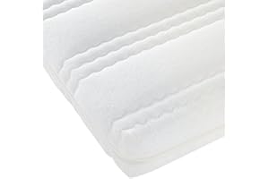 ‎BEST FOR KIDS Best For Kids Kinderbett-Matratze Kesja 70 x 140 x 10 cm, sehr gute Qualität TÜV Gesteppte und Weiche Kindermatratze aus Frottee besonders für Winter MAT-FR140