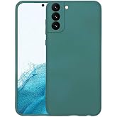 Coverzone Galaxy S22 ile Uyumlu Kılıf Kadife i&ccedil; y&uuml;zeyi ile şık tasarımlı, P&uuml;r&uuml;zs&uuml;z yumuşak ve Mat y&uuml;zeyli Mara Silky Termopla