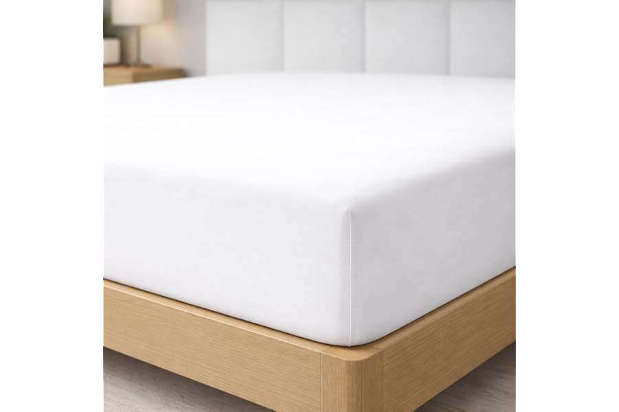 Degrees Home Collection - Sábana Bajera Ajustable 150x190x33 cm - Microfibra de poliéster, Calidad Oeko Tex sin tóxicos, Supe