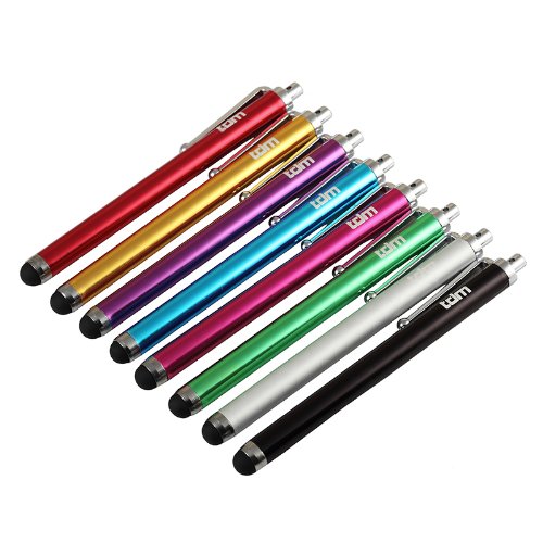 Tedim Universal Kapazitiver Stylus-Eingabestift fÃ¼r iPad/iPhone/Tablet/Smartphone (8Â StÃ¼ck)
