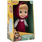 MHA41000 Masha and the Bear - 23 cm Masha Birthday Doll