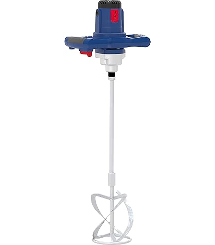 Mortelmixer voor het verwerken van mortels, lijmen, etc