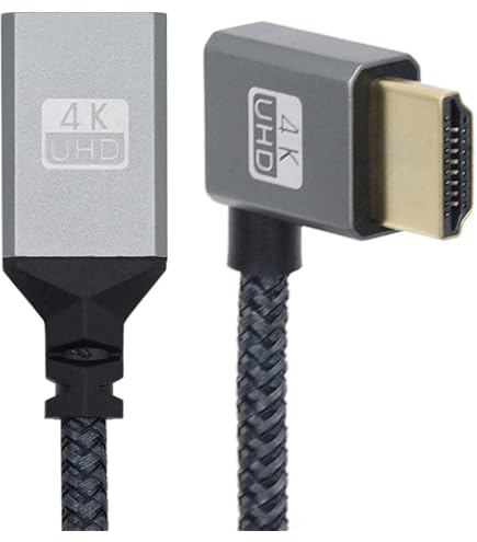 Cavo Prolunga USB 2.0 Ad Angolo Retto Maschio-Femmina - 30cm