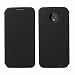 Produktbild MOTO Z3 Play Hülle,Leder Tasche Flip klappbares Case Cover Standfunktion Kartenfach Magnetverschluß Card Holder kristallklarer TPU Stoßstange Wallet Schutzhülle Handyhülle für MOTO Z3 Play (Schwarz)