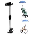 Fybida Support De Parapluie De Vélo, Support De Parapluie Réglable à