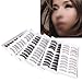 SODIAL (R)60 Pair Assorted False Eyelashes Eyelash Makeup Party
